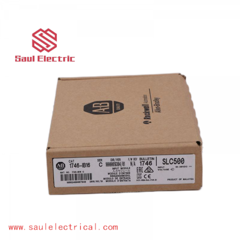 Allen Bradley AB 1746-IB16 SLC 16-Point DC Input Module