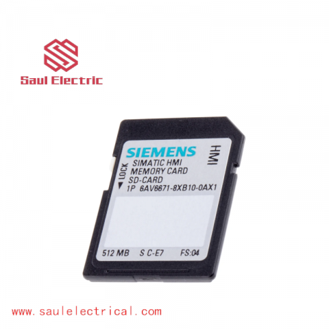 SIEMENS 6AV6671-8XB10-0AX1: High-Performance SIMATIC SD Memory Card