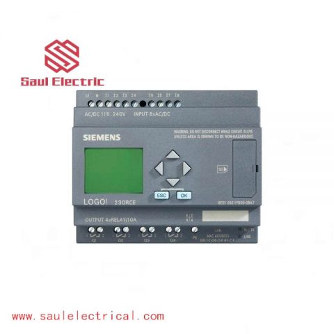 SIEMENS 6ED1052-1MD00-0BA7: Industrial Automation Logic Module, 12/24VDC Display