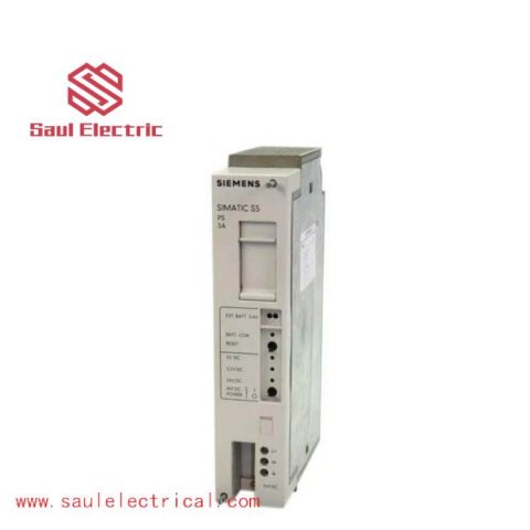 SIEMENS 6ES5951-7NB13 Power Supply - High-Performance Modular Unit for Industrial Automation