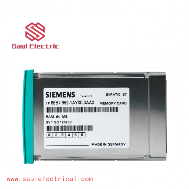 SIEMENS RAM Memory Card 6ES7952-1AK00-0AA0, Industrial Control Module