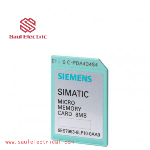 SIEMENS 6ES7953-8LL20-0AA0: S7 Micro Memory Card for Industrial Control