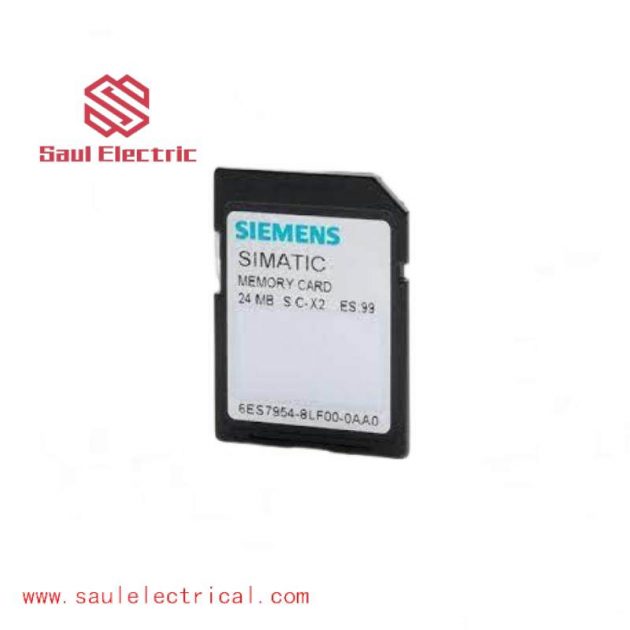 SIEMENS 6ES7954-8LF03-0AA0 Memory Card: High-Performance S7 Module, 24 MByte Flash Storage