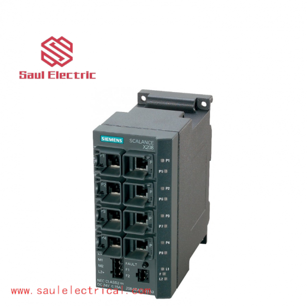 SIEMENS 6GK5208-0BA10-2AA3 - SCALANCE X208 Pro Managed IE Switch