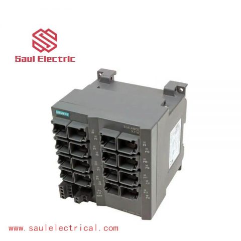 Siemens SCALANCE X216 Redundant Power Supply Switch, 6GK5216-0BA00-2AA3, Industrial Automation