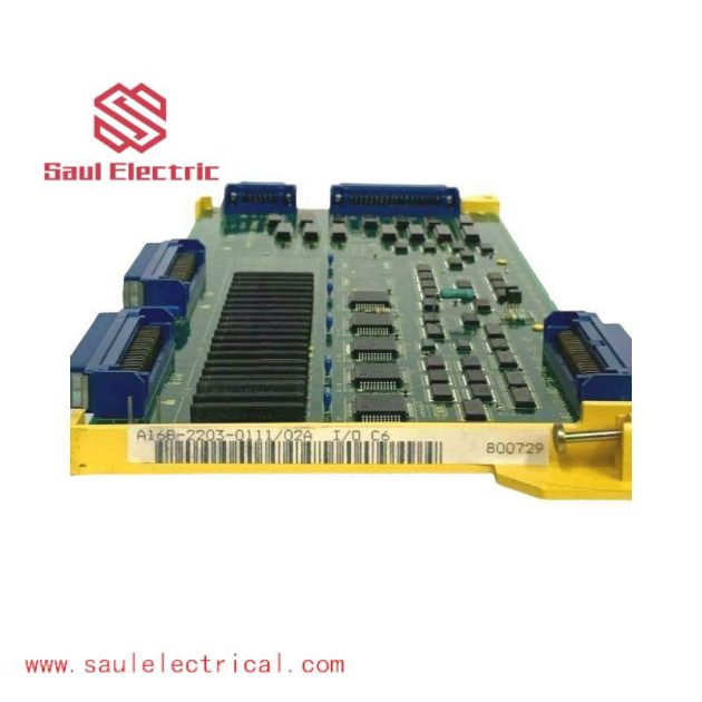 FANUC A16B-2203-0111: I/O PCB Card for Precision Control Systems