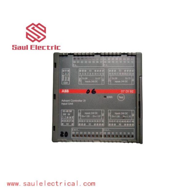 ABB 07DI92 Controller - Digital I/O Module, PLC Technology