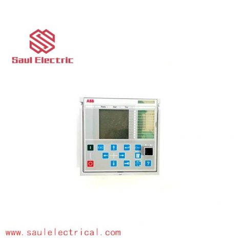 ABB DIS0012 LHMI LARGE IEC ALUMINIUM FRONT: Industrial Control System Module