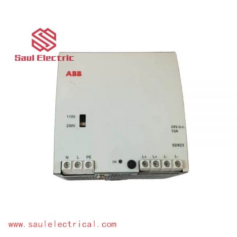 ABB SD823 Power Supply Device: Reliable Industrial Solution