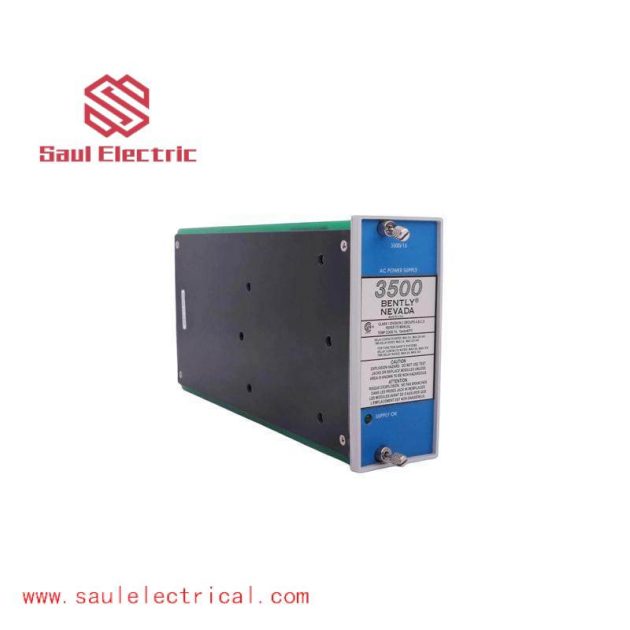 Bently Nevada 3500/15 AC 106M1079-01 Power Supply Module: Reliable & High-Performance AC Power Supply