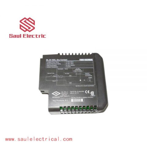 Emerson KJ3001X1-BB1 12P0550X132 VE4001S2T2 Contact Card: Advanced Industrial Control Module