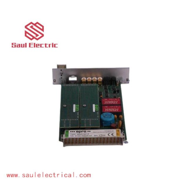 Emerson MMS6220 Dual Channel Shaft Eccentricity Monitor: Precision Measurement for Industrial Control