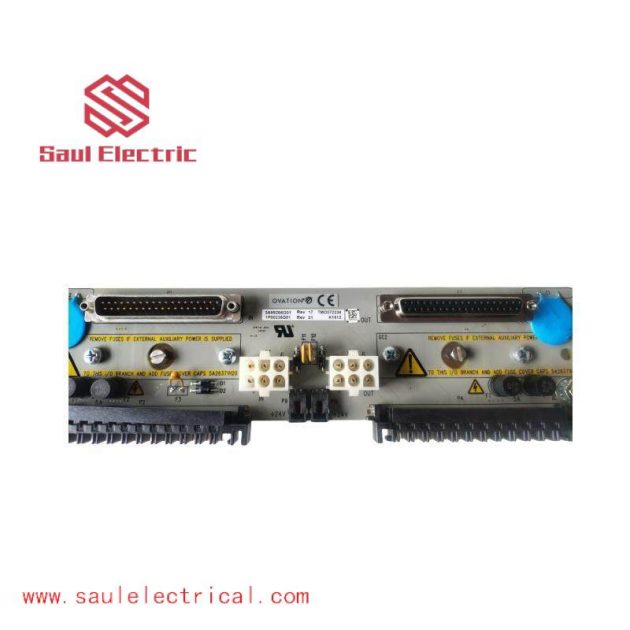 Emerson Ovation 3A99266G01: Local Input Output Transition Panel, Precision Control Solutions