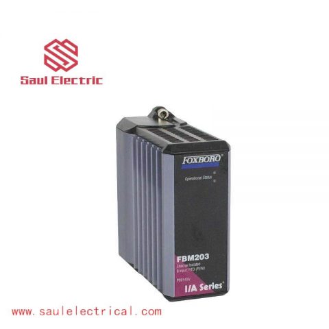 Foxboro FBM203 P0914SV Isolated Input Module - High Precision & Reliable Data Acquisition