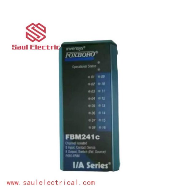 Foxboro FBM207C P0917GY: Channel Isolated Contact Sense Module