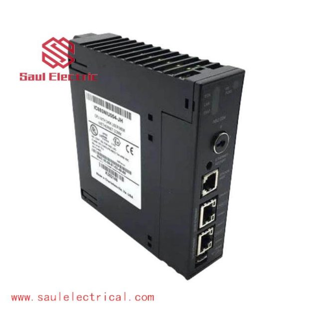 GE IC693NIU004: Ethernet Network Interface Unit, High-Speed Networking for Industrial Control Systems