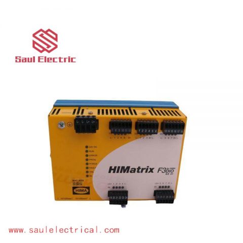 HIMA HIMatrix F60 PS 01 - Safety System Module for Industrial Control, 200 characters or less