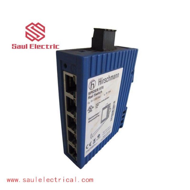 Hirschmann SPIDER 5TX Rail Switch: Industrial Ethernet Switch for Rail Applications