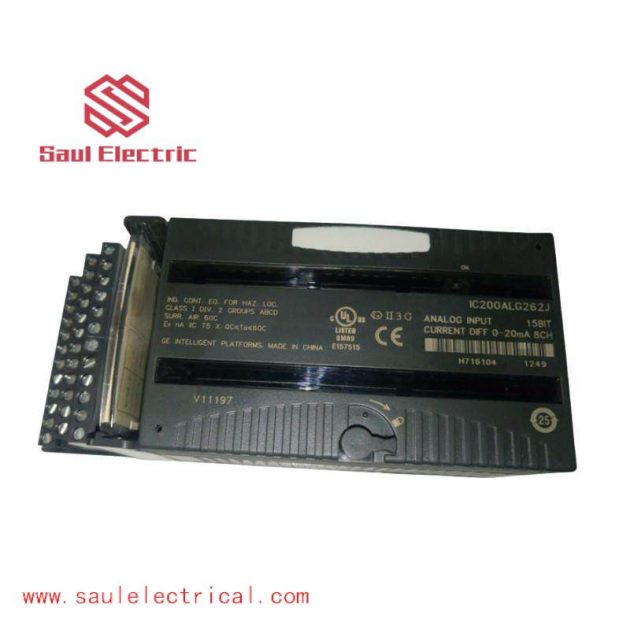 GE IC200ALG262 Analog Input Module: Industrial Control, Advanced Sensing Solutions