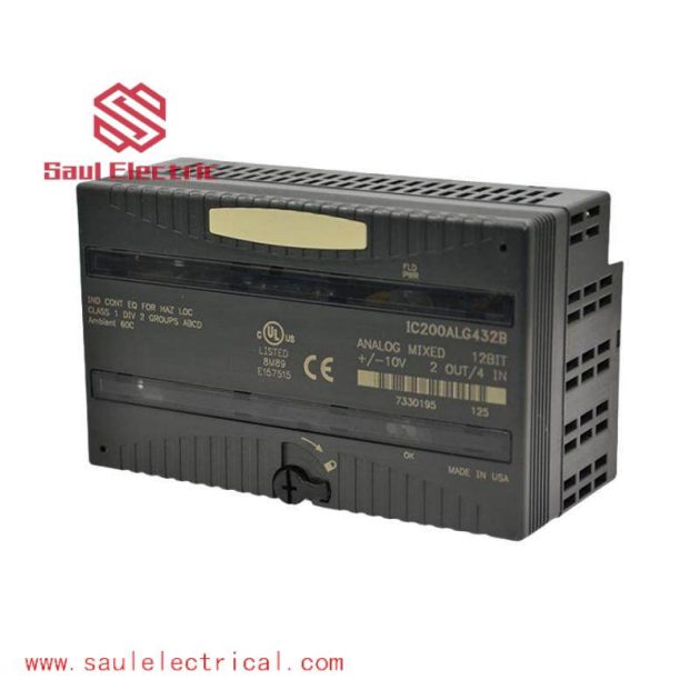 GE Fanuc IC200ALG432: High-Performance Analog Mixed Module for Industrial Automation