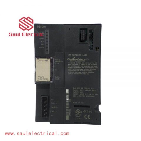 GE Fanuc IC200DBI001: DeviceNet Network Interface Unit for Industrial Control