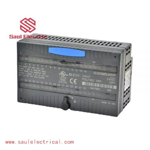 GE IC200MDL650F - VersaMax 24VDC Input Modules