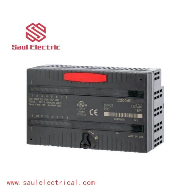 GE IC200MDL744 5 Volt Backplane Current Module