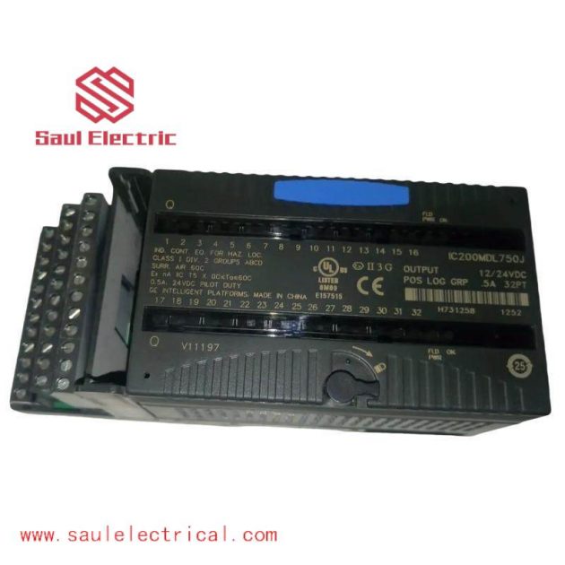 GE IC200MDL750J: Advanced VersaMax Discrete Output Module