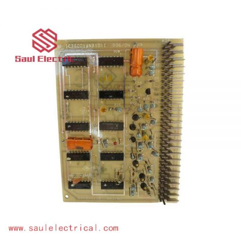 GE IC3600VANB1D1C: Advanced Control PLC Annunciator Board for Industrial Automation