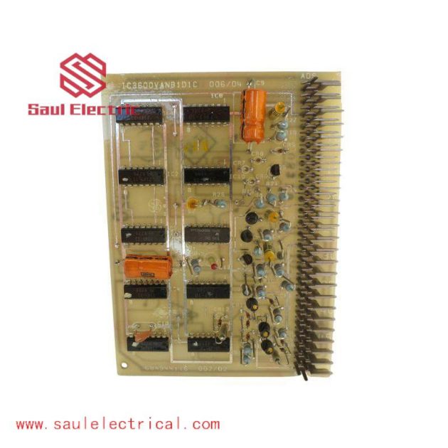 GE IC3600VANB1D1C: Advanced Control PLC Annunciator Board for Industrial Automation