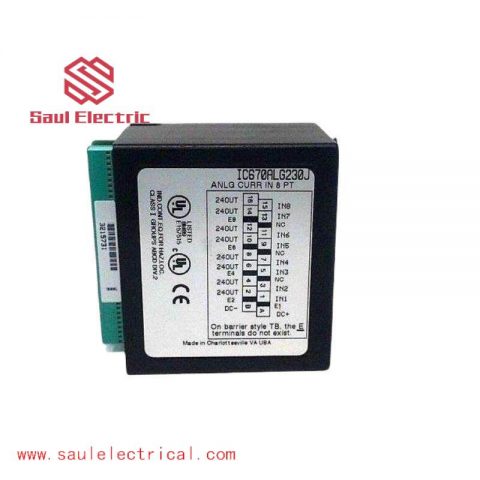 GE IC670ALG230 Analog Input Current - 8 Channel Module