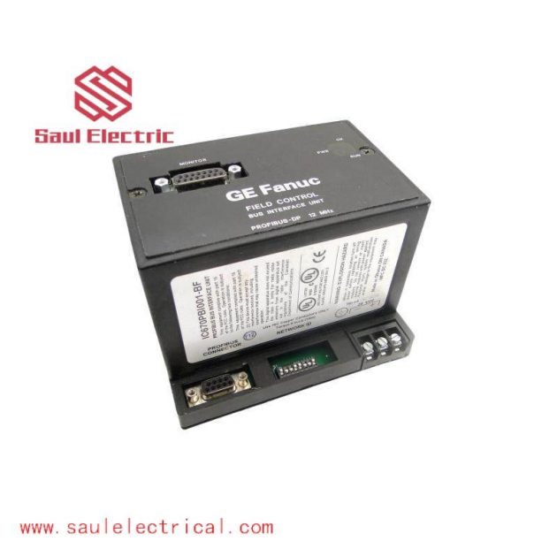 GE Fanuc IC670PBI001 - Profibus Bus Interface Unit, High-Performance Industrial Communication Module