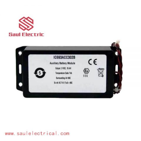 GE IC693ACC302: High-Performance Auxiliary Battery Module for Industrial Automation