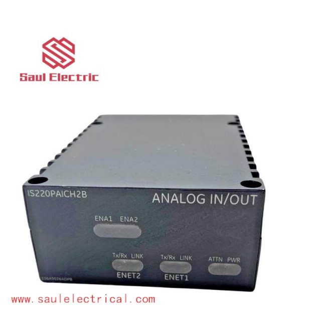 GE IS220PAICH2B - Analog Input/Output Module with 200 mA Current Loop