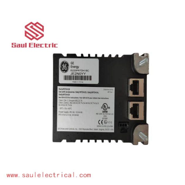 GE IS220PRTDH1B: Advanced RTD Input Module for Industrial Control