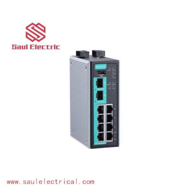 MOXA EDR-810-2GSFP Industrial Secure Router Switch - High-Speed Ethernet Switch with Secure Features