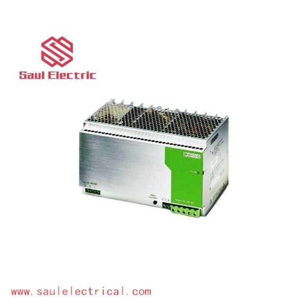 Phoenix Contact QUINT-PS-100-240AC/24DC/40 Power Supply Unit - High Efficiency for Industrial Control Applications