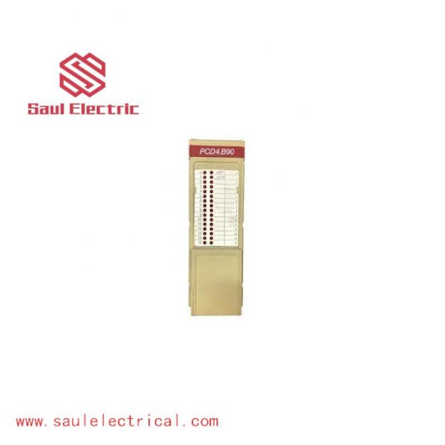 SAIA PCD4.B900 IO Module: 32 Point 16 IN 16 OUT for 24V Control Systems