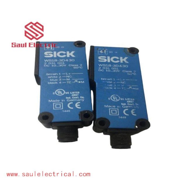 SICK WS18-3D430 Sensor, Industrial Control, 3D Detection, Advanced Technology