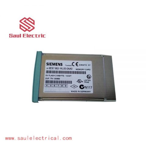 Siemens 6ES7952-1KL00-0AA0 Memory Card, Industrial Control Module