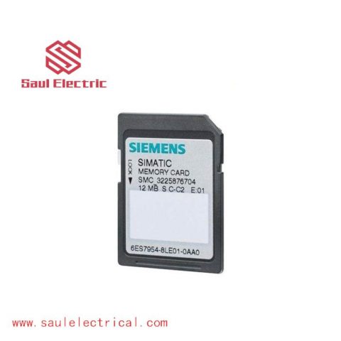 SIEMENS 6ES7954-8LE03-0AA0 Memory Card for Industrial Control Systems