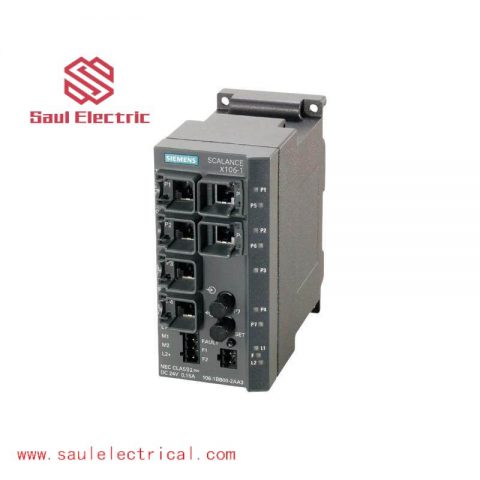 SIEMENS Scalance 6GK5106-1BB00-2AA3 Industrial Ethernet Switch, Compact & Reliable Networking Solution