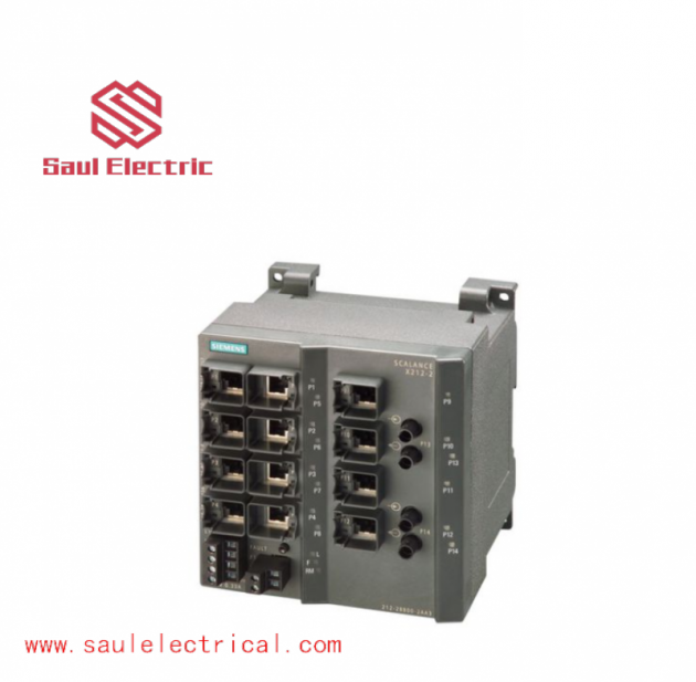 SIEMENS SCALANCE X212-2 Managed IE Switch 6GK5212-2BB00-2AA3, Industry-grade Automation Solution