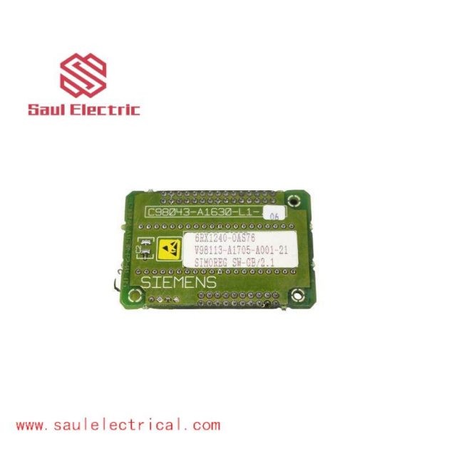 Siemens 6RX1240-0AS76 Modular Control System