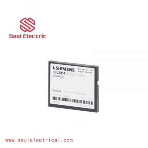 Siemens SINAMICS S120 CompactFlash Card 6SL3054-0AA01-1AA0, High-performance Control Module