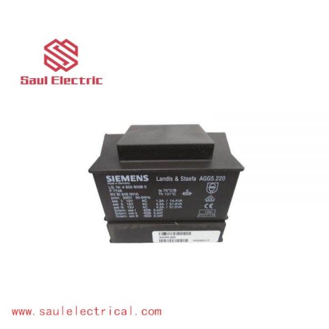 SIEMENS AGG5.220 Mains Transformer, LMV5 System Component