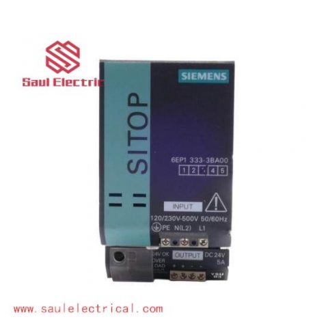 Siemens 6EP1 333-3BA00 Power Supply, Industrial Automation Solutions