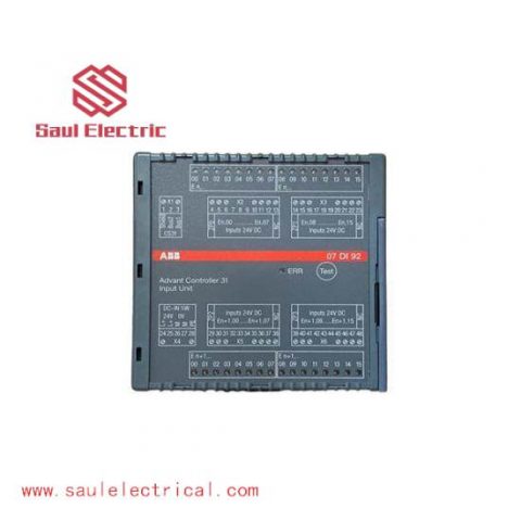 ABB 07DI92 WT92 GJR5252400R4101 Digital I/O Module: Advanced Control Solution