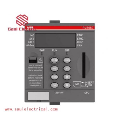 ABB PM5650-2ETH | 1SAP141000R0278 | Processor Module