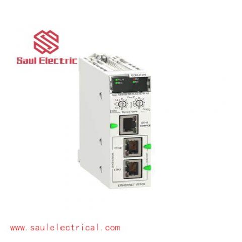 Schneider Electric BMECRA31210 Ethernet I/O Drop Adapter - Modicon X80, High-Performance Networking Solution